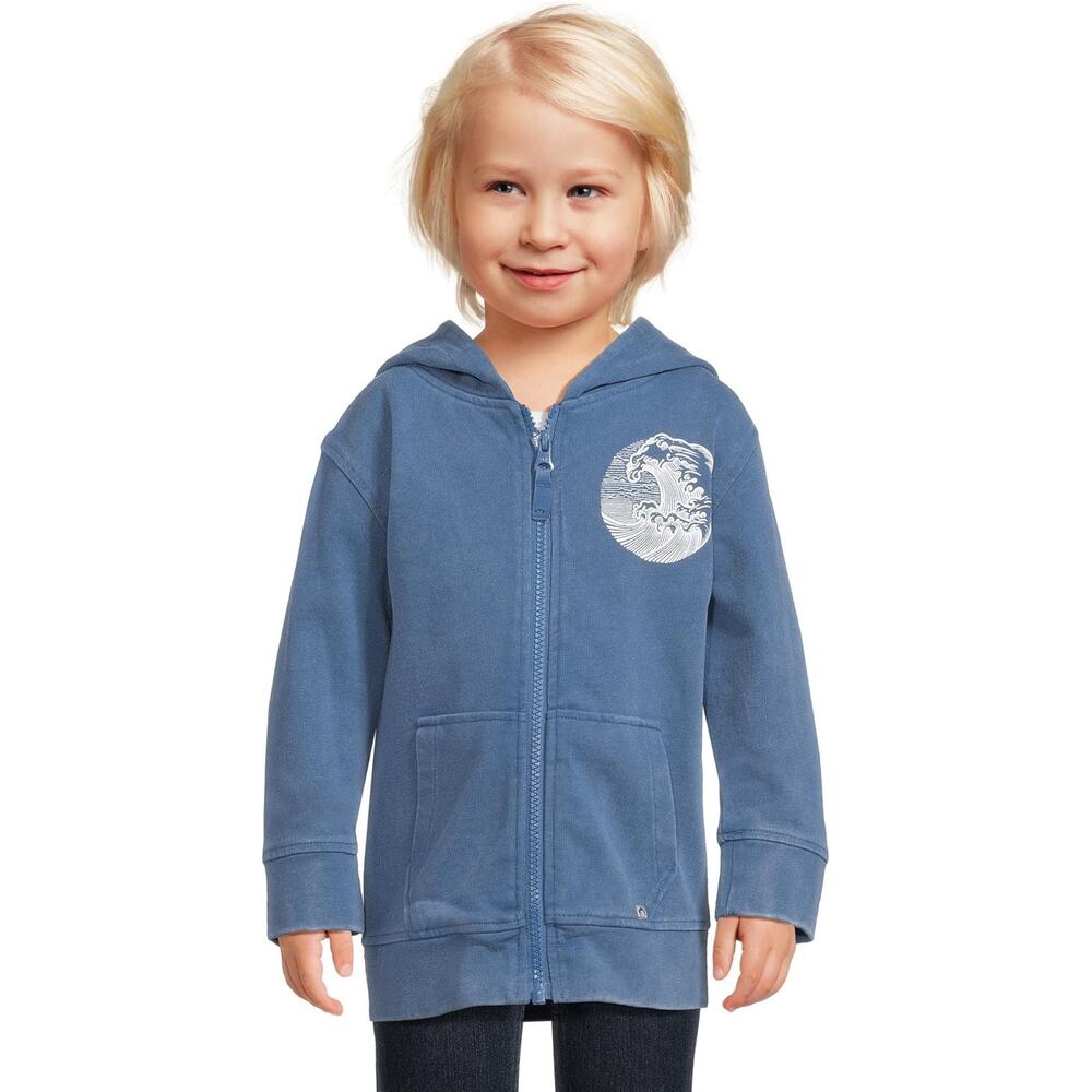 Appaman Boys Strivers Hoodie Sweatshirt Size 10 Superwashed Blue Graphic